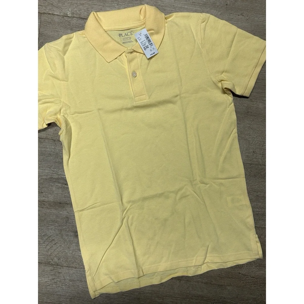 Children's Place‎ Yellow Polo Shirt Boys Youth XL 14